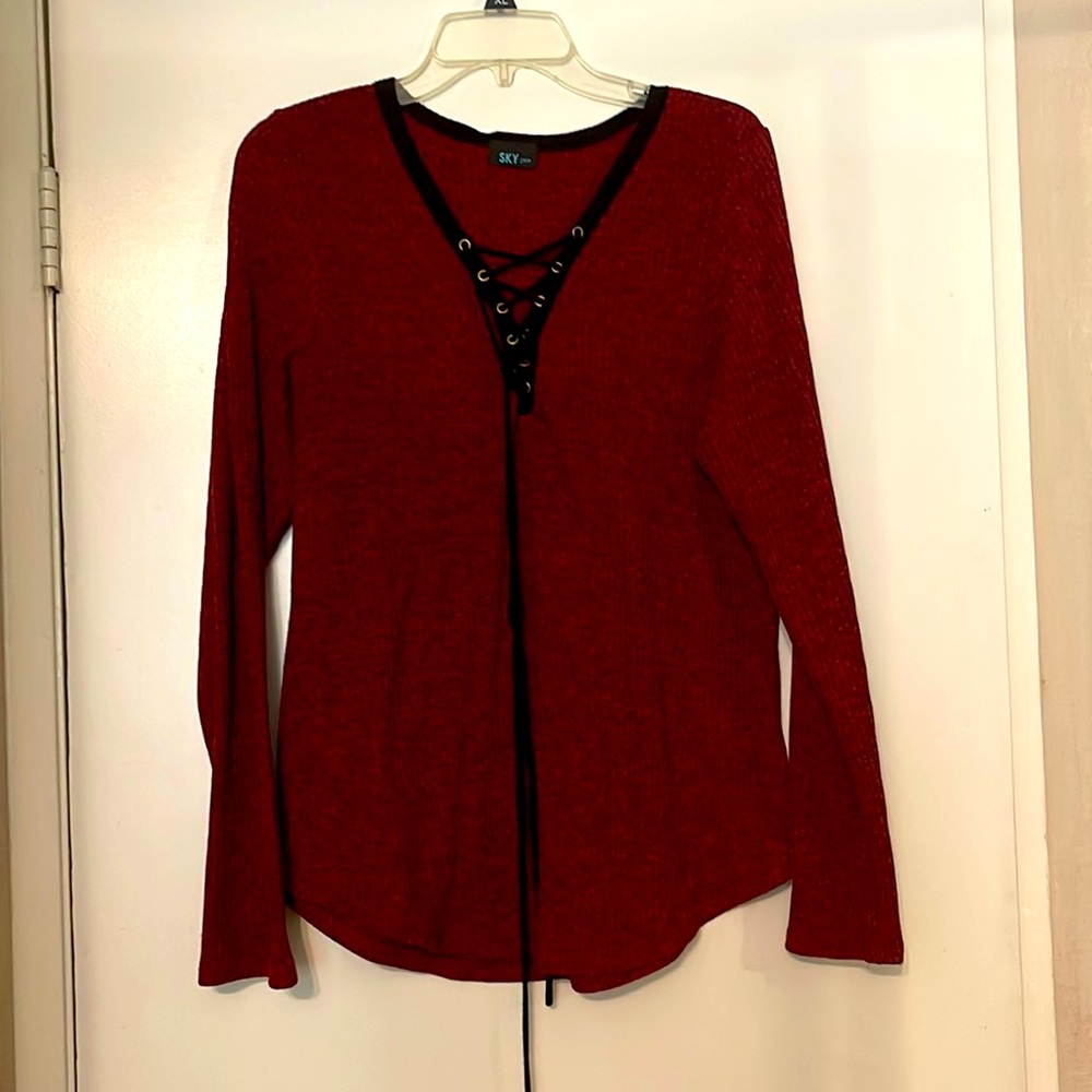 Light sweater type blouse.
